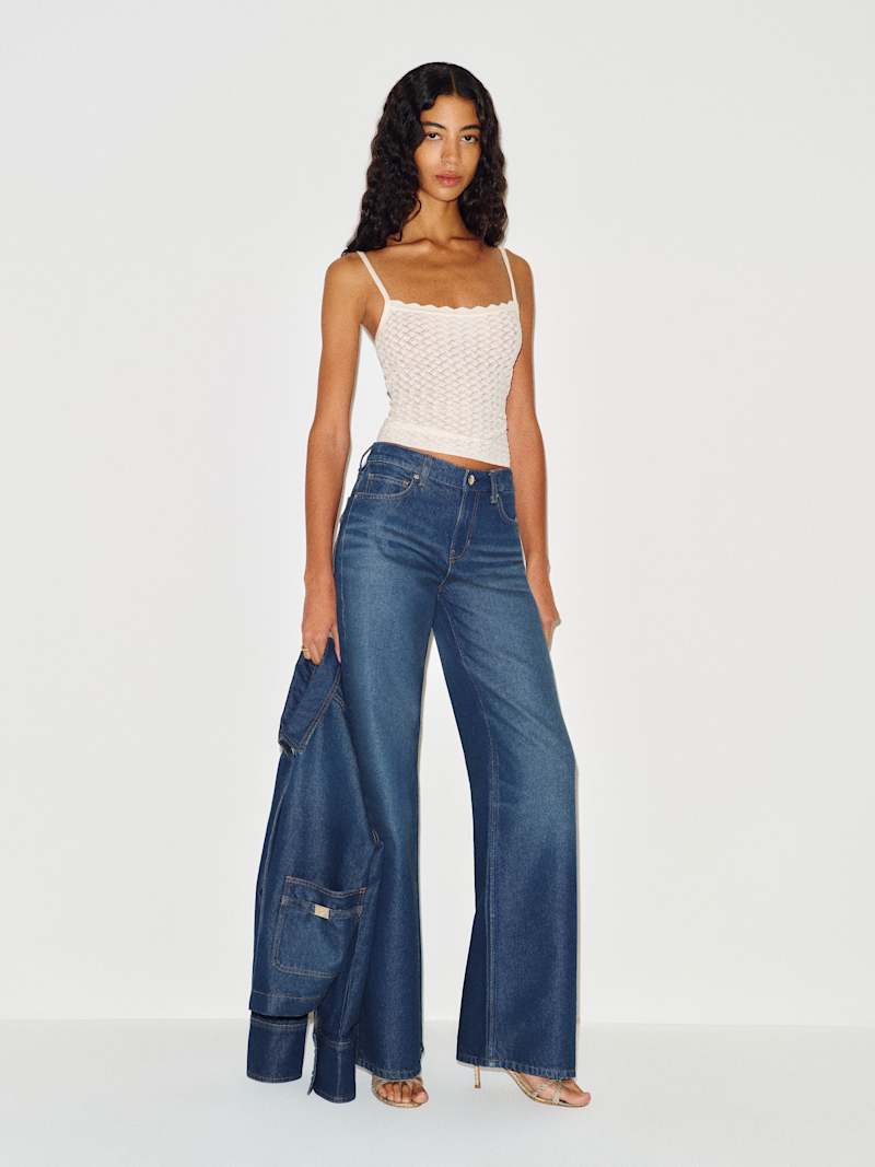 Cary Low Rise Slouchy Wide Leg Jeans