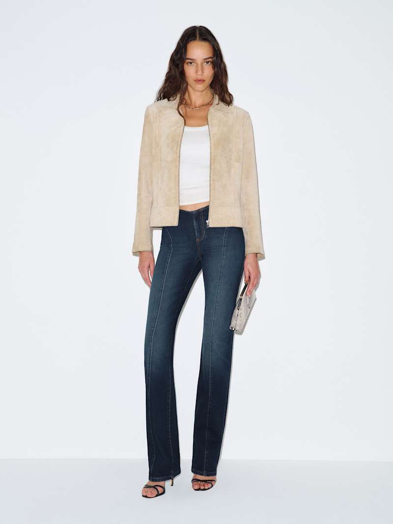 Elora Super Stretch Low Rise Bootcut Jeans